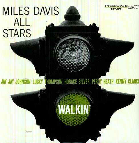 Miles Davis - Walkin — vinyl LP album cover