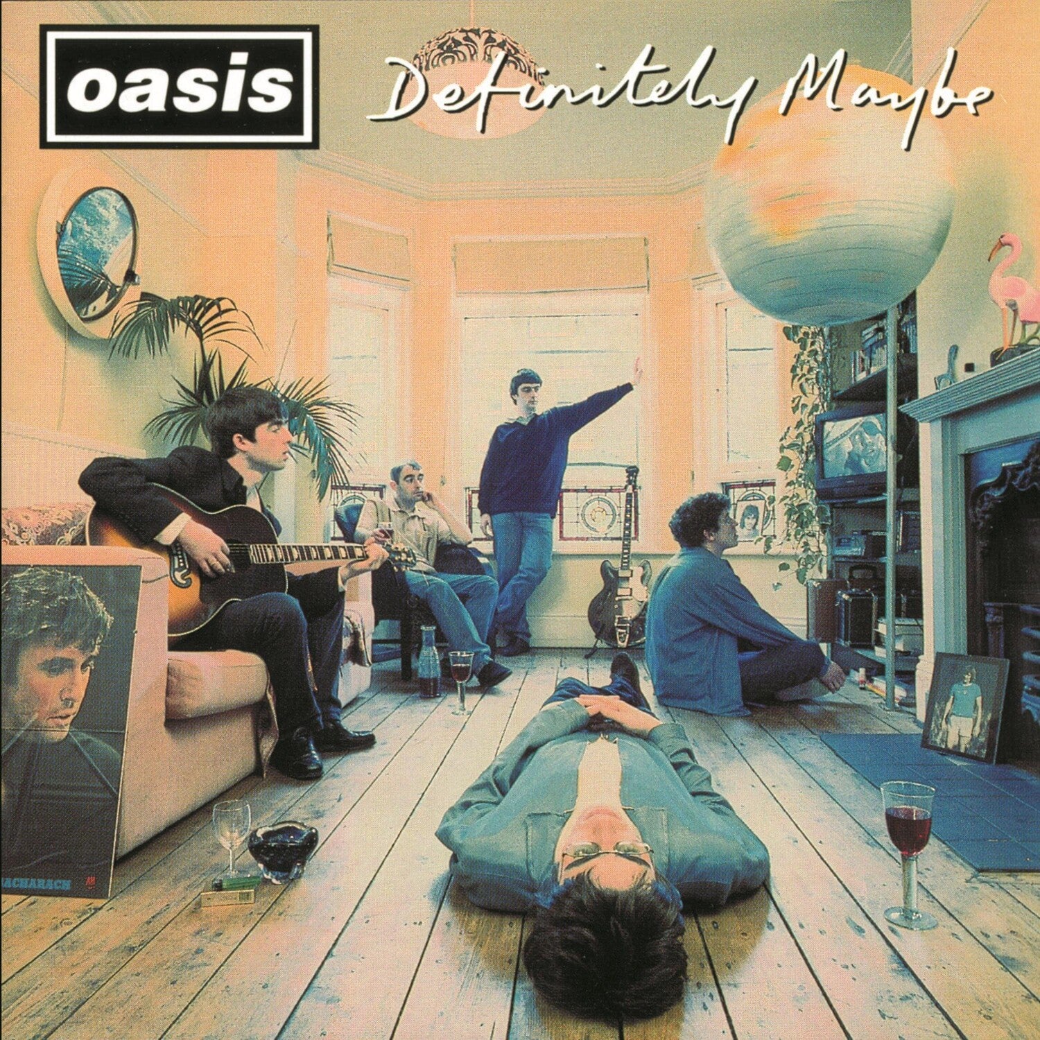 Oasis - Definitely Maybe 2xLP (Remastered) — vinyl LP album cover