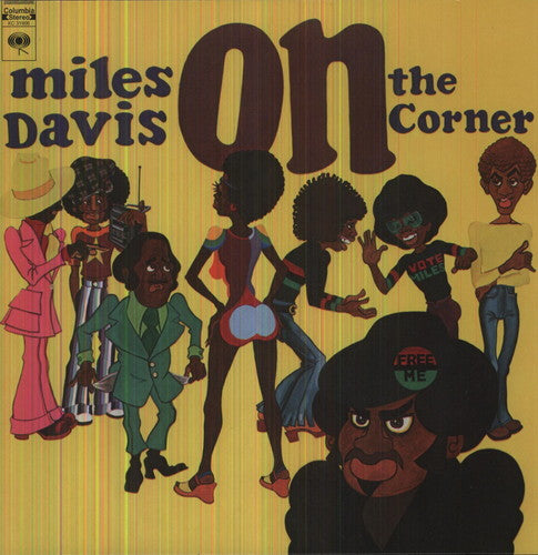 Miles Davis - On the Corner — vinyl LP album cover