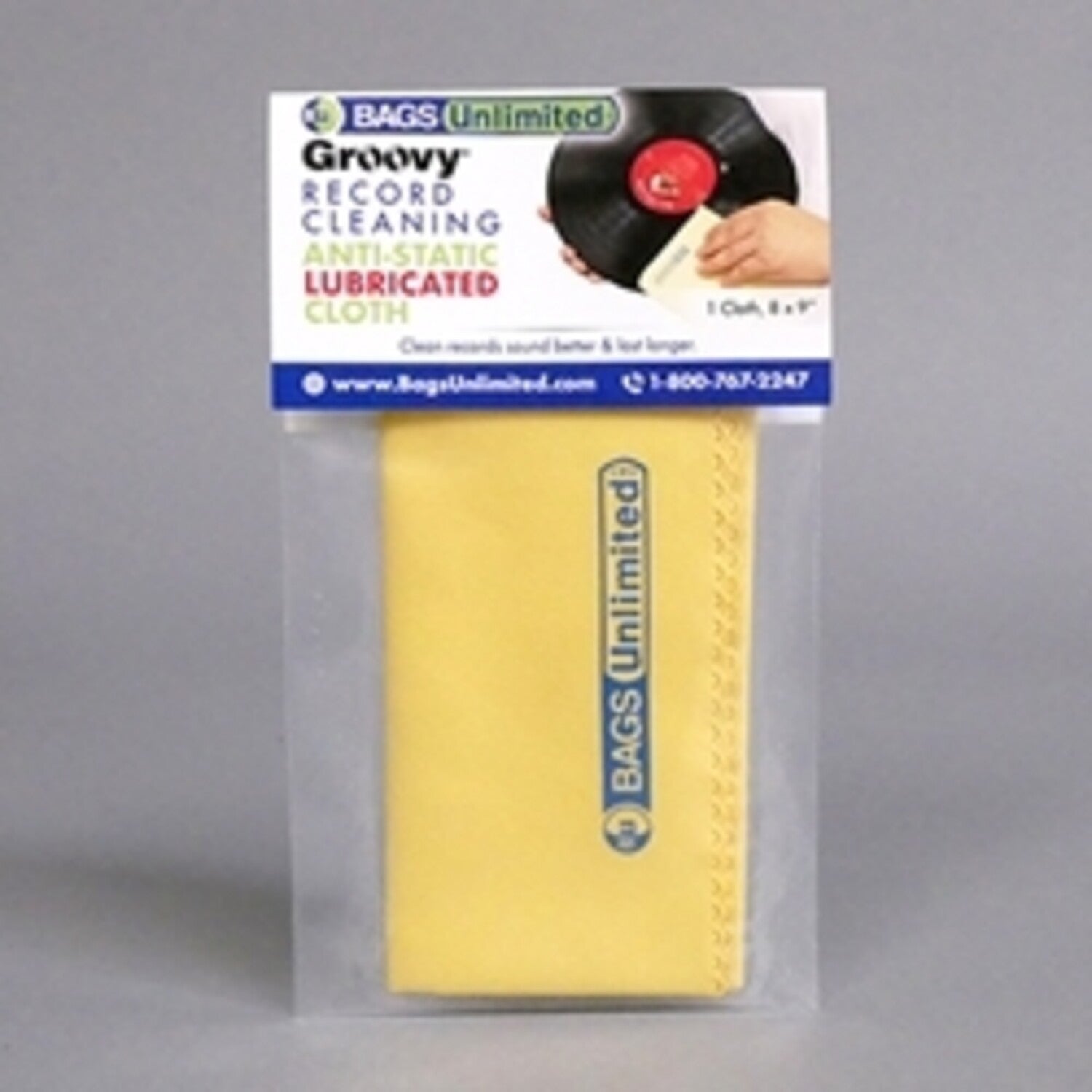 Bags Unlimited ASA-2 - Groovy Record Cleaning Cloth - Microfiber