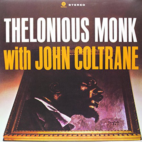 John Coltrane - Thelonious Monk with John Coltrane — vinyl LP album cover