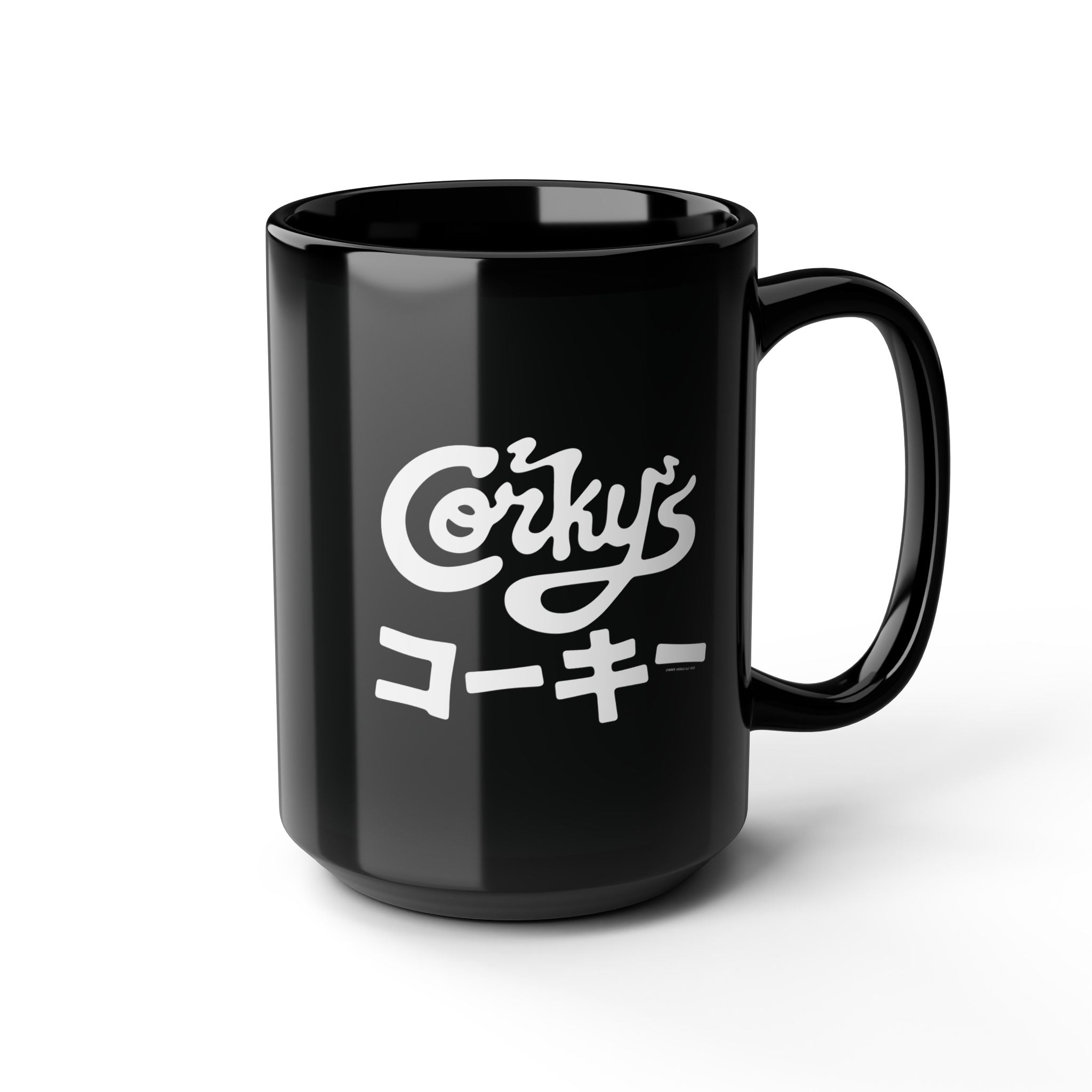 Japanese Logo Black Mug