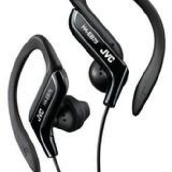 JVC Haeb75 Sport Ear Clip Earphones Adjustable Splash Proof