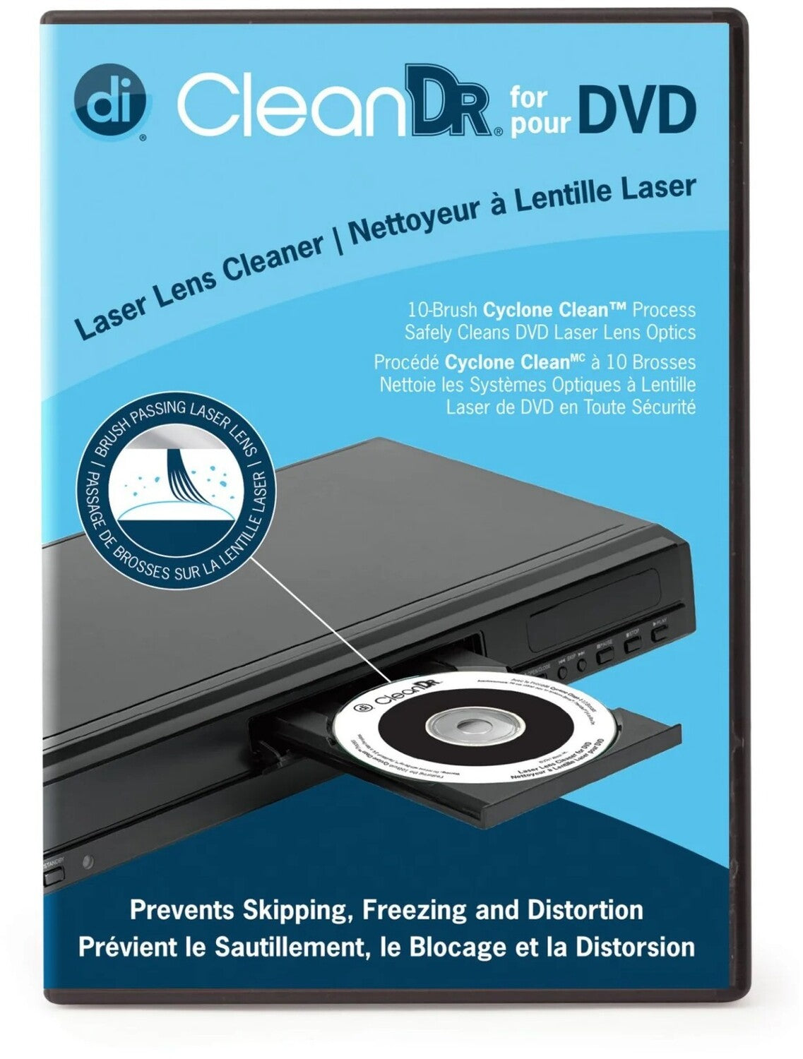 Digital Innovations CleanDr for DVD/Xbox/PS2 Laser Lens Cleaner
