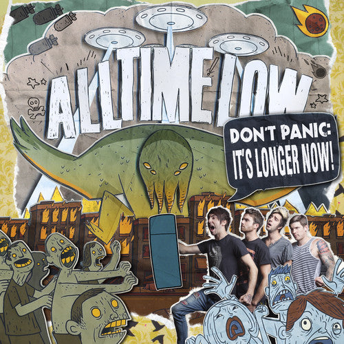 All Time Low - Don't Panic: It's Longer Now 2xLP (Orange Vinyl)
