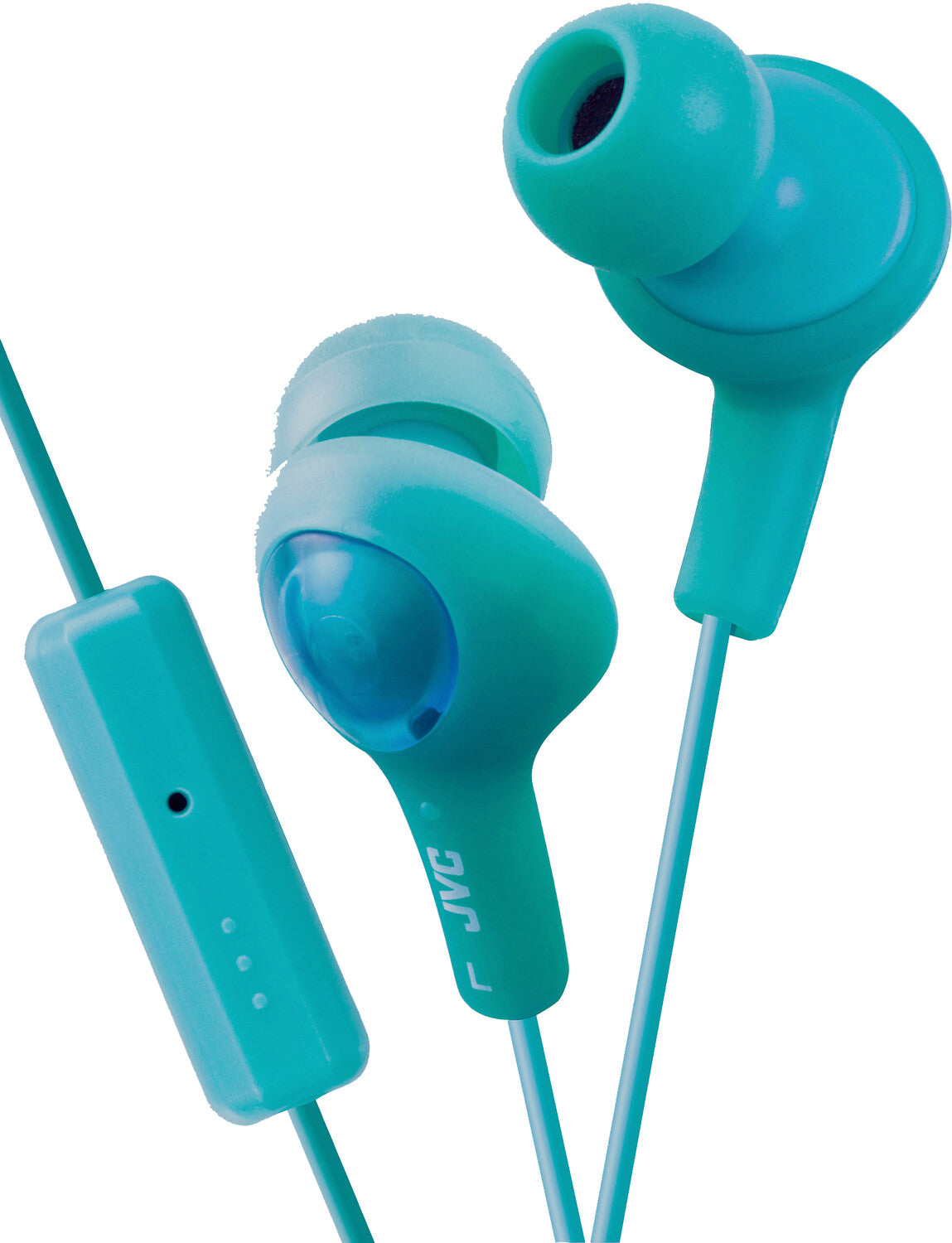 JVC HAFR6G-KX GUMY Plus Earbuds With Microphone & In-line Remote