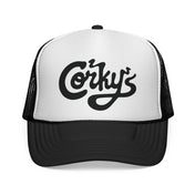 Black Logo Trucker Cap