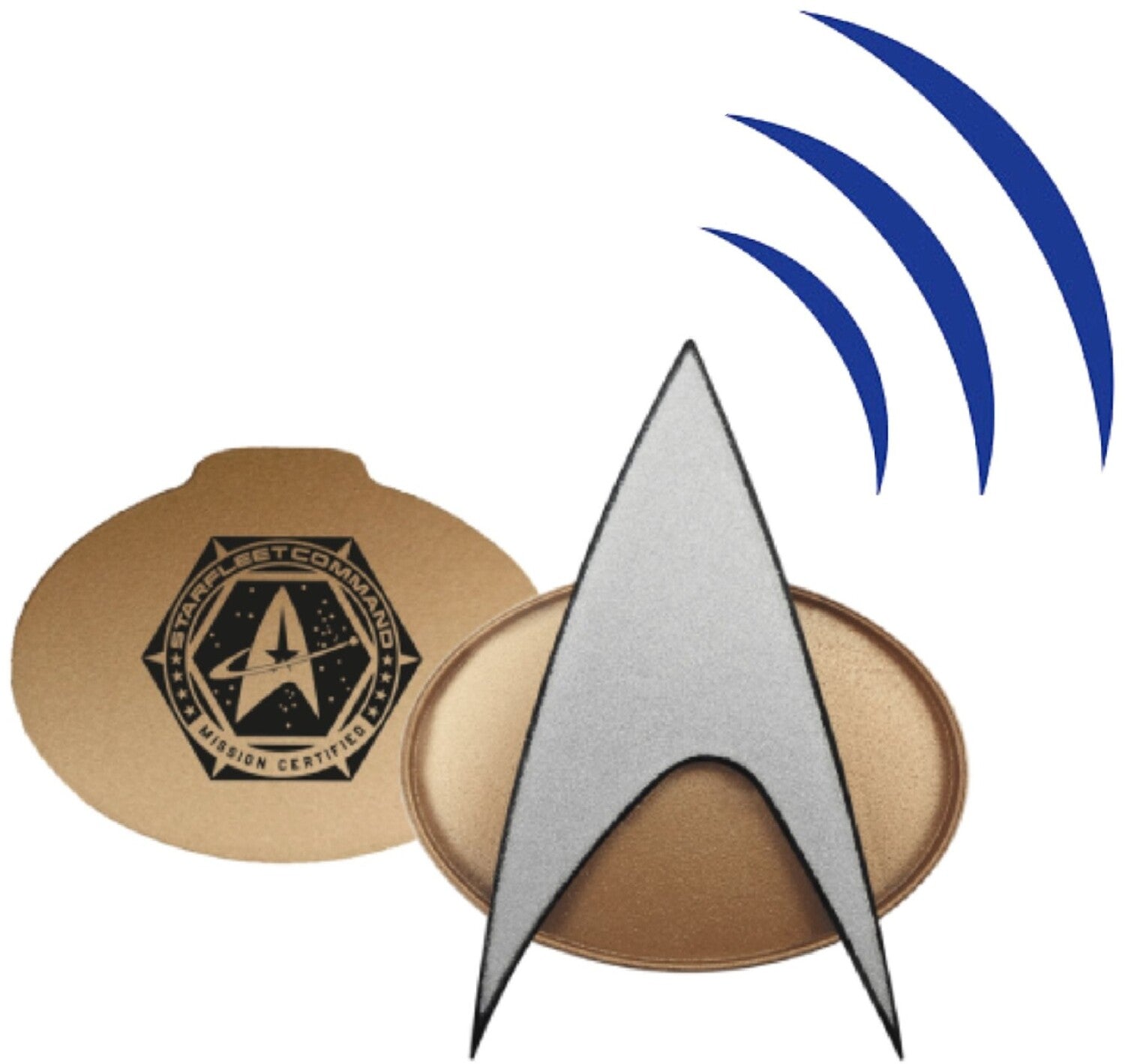 Fametek - Star Trek The Next Generation - Bluetooth Communicator Badge - 2026/60th Anniversary