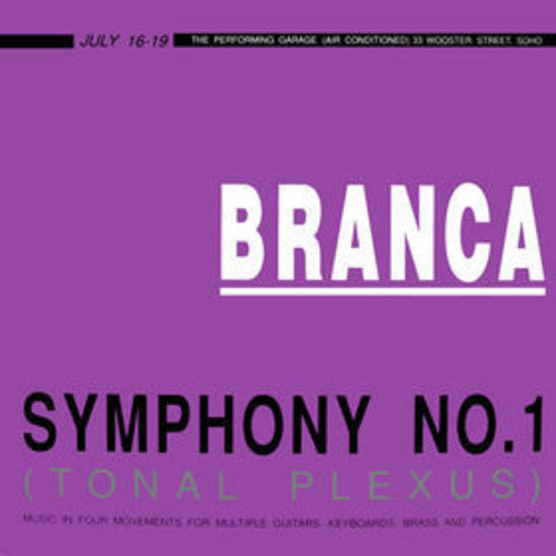Glenn Branca - Symphony No. 1 (Tonal Plexus) 2xLP