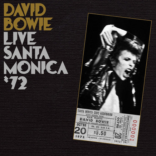 David Bowie - Live Santa Monica 72 2xLP — vinyl LP album cover