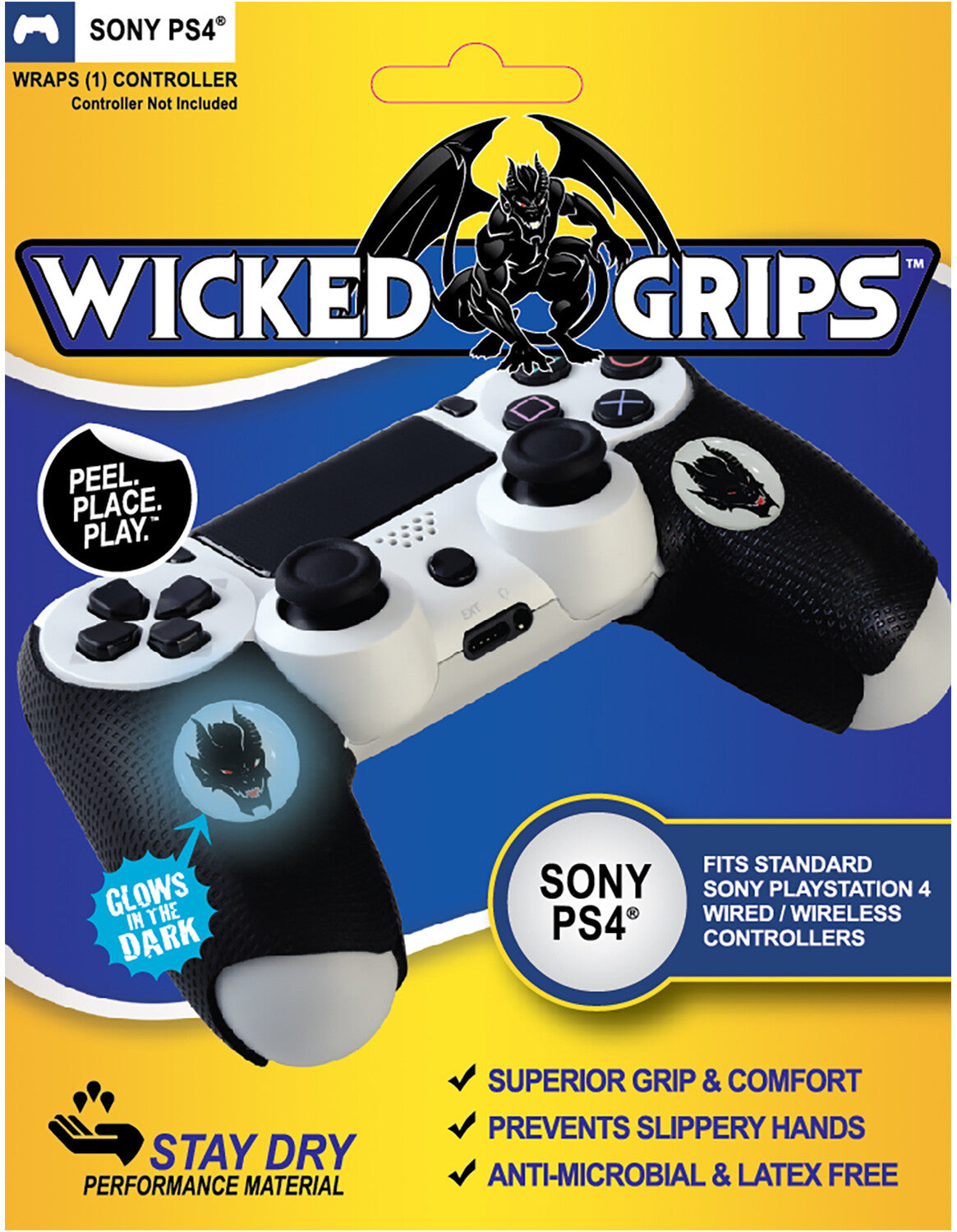 PlayStation 4 Accessory: Wicked Grips Controller Grip for Sony