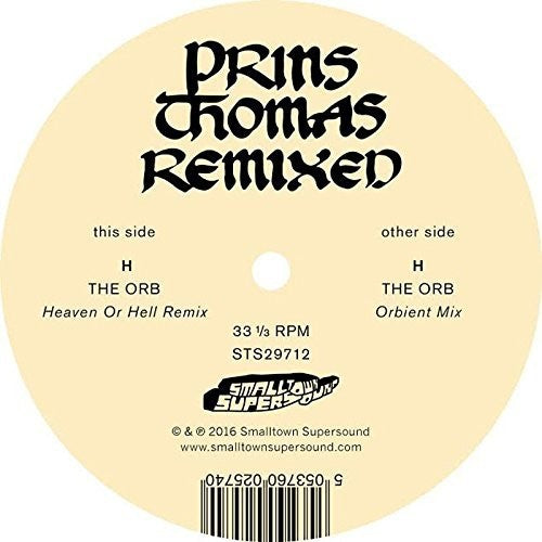 Prins Thomas - The Orb Remixes