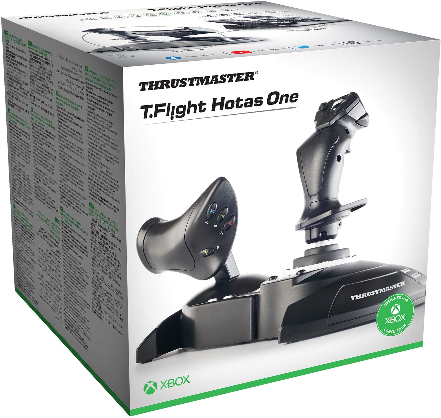PC Accessory: Flight - Control System - Thrustmaster T-Flight HOTAS One: Officially Licensed by Microsoft