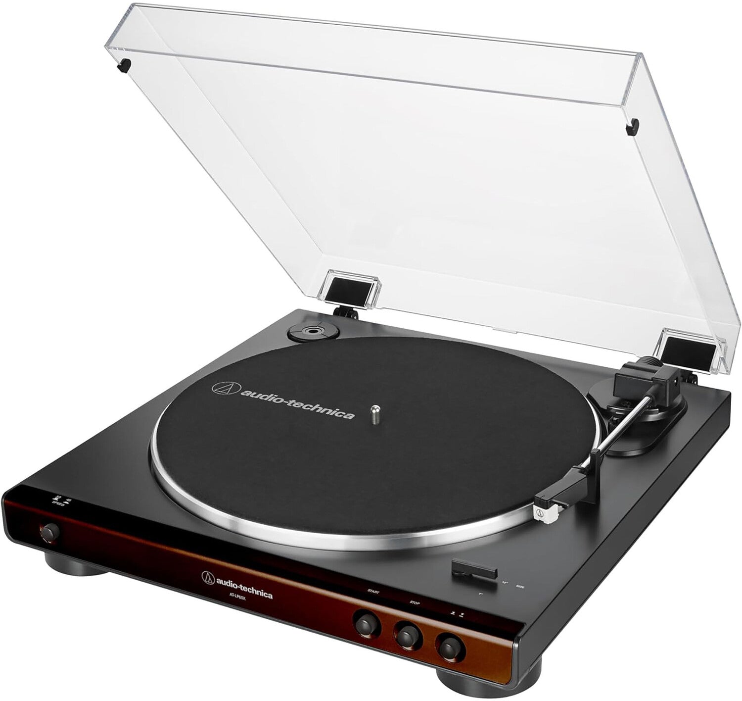 Audio Technica AT-LP60X-BW Fully Automatic Belt-Drive Turntable