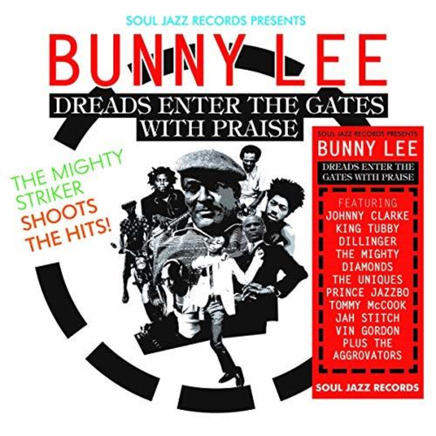 Bunny Lee - Soul Jazz Records Presents Bunny Lee: Dreads Enter the Gates with Praise - The Mighty Striker Shoots the Hits 3xLP