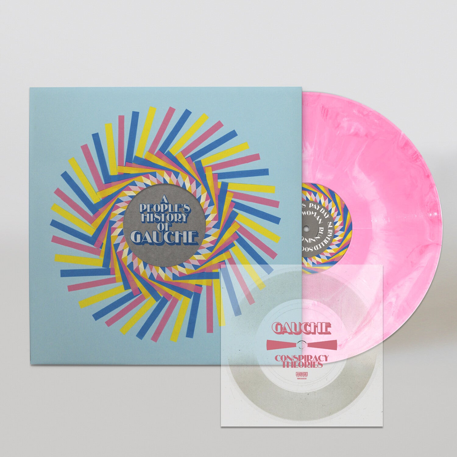 Gauche - A People's History Of Gauche (Pink Vinyl)