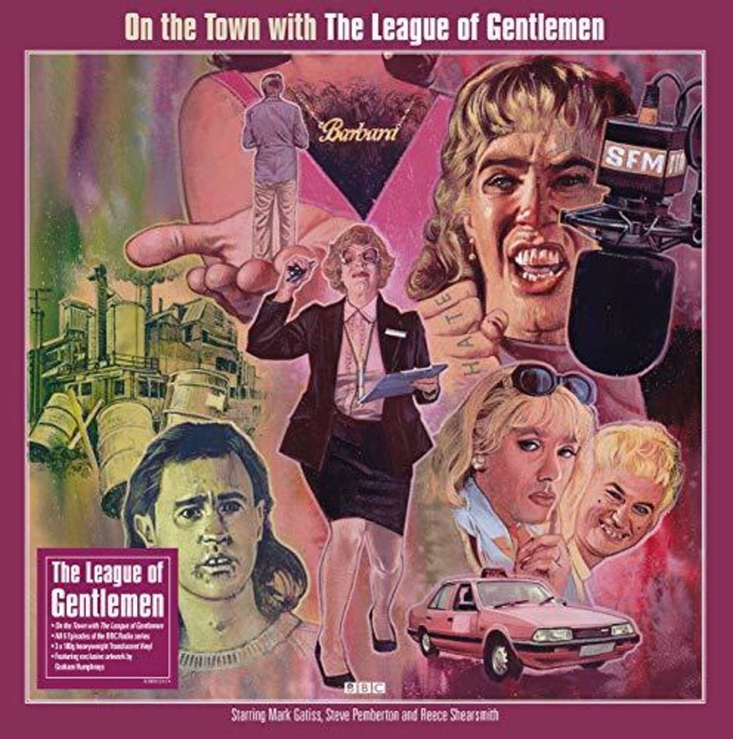League of Gentlemen - On The Town With The League Of Gentlemen (Clear Vinyl)