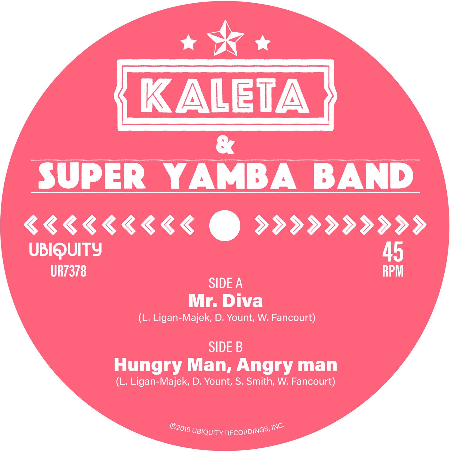 Kaleta & Super Yamba Band - Mr. Diva / Hungry Man Angry Man (Green Vinyl)