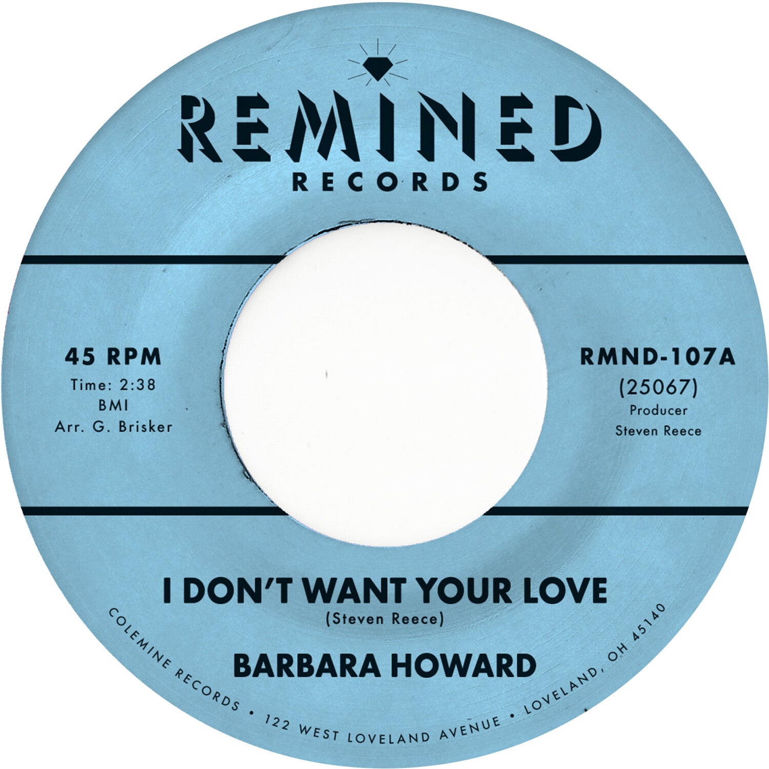 Barbara Howard - I Don't Want Your Love (Pink Vinyl)