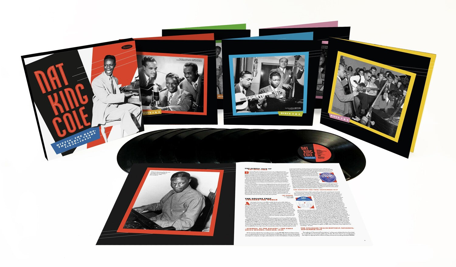 Nat King Cole - Hittin The Ramp: The Early Years 1936-1943 10xLP (Deluxe)