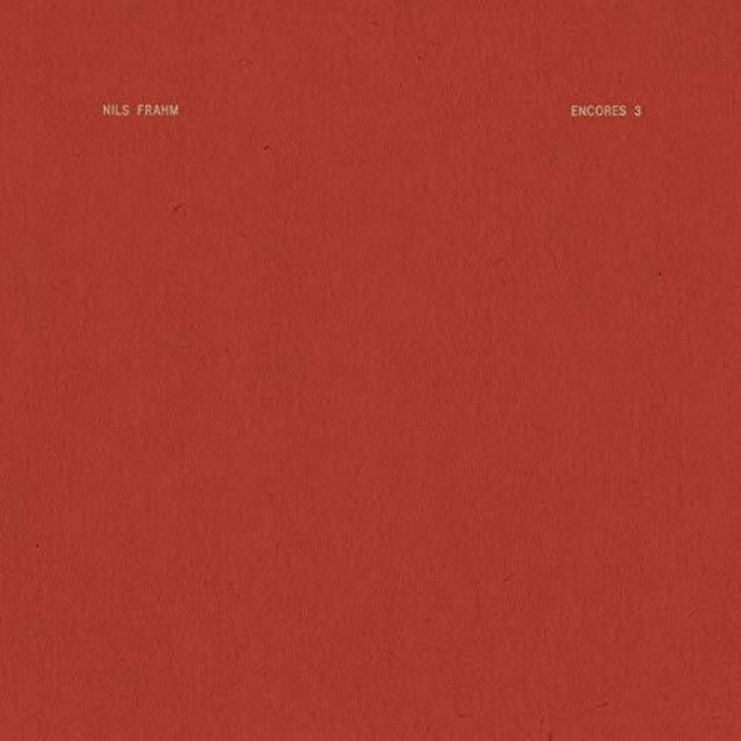Nils Frahm - Encores 3