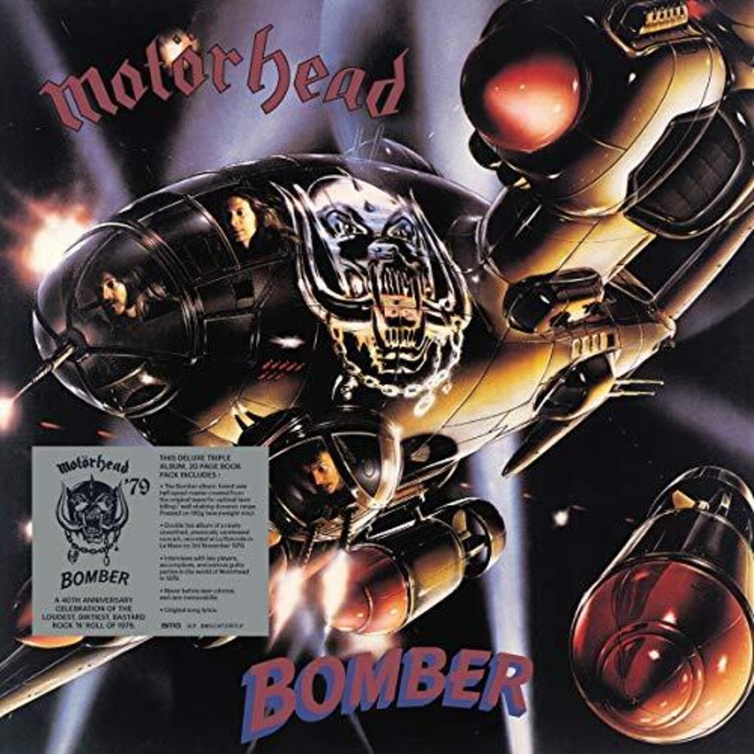 Motorhead - Bomber 3xLP (Anniversary Edition)