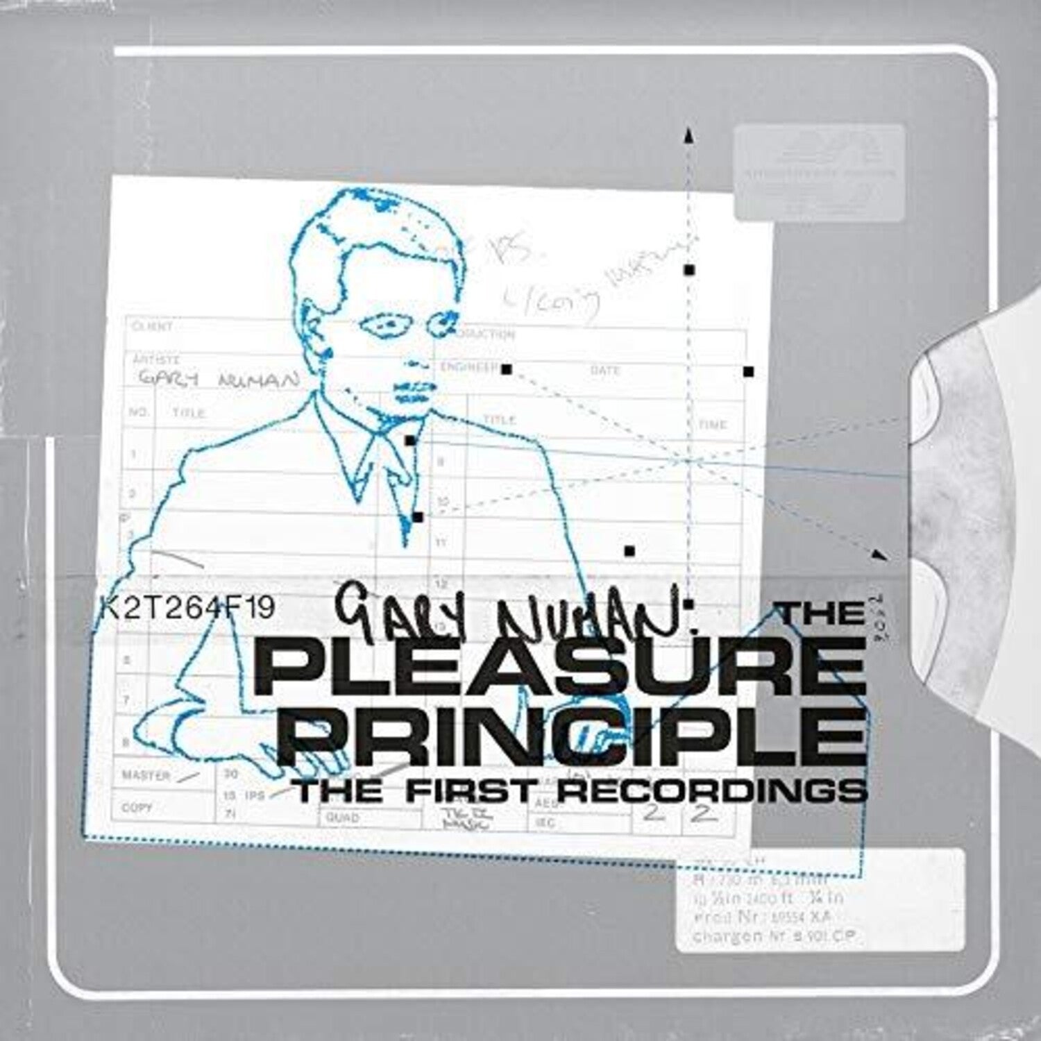 Gary Numan - Pleasure Principle - The First Recordings 2xLP (Orange Vinyl)