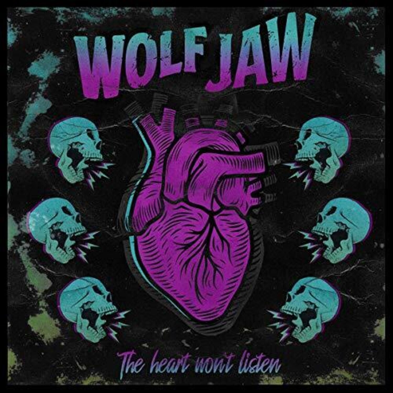 Wolf Jaw - The Heart Won't Listen (Blue Vinyl)