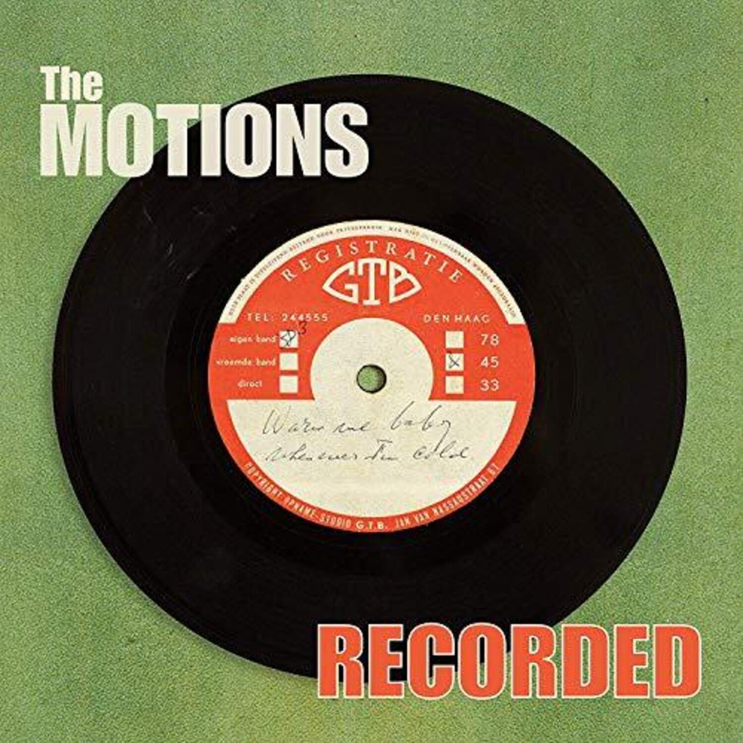 Motions - Recorded (Gold Vinyl)