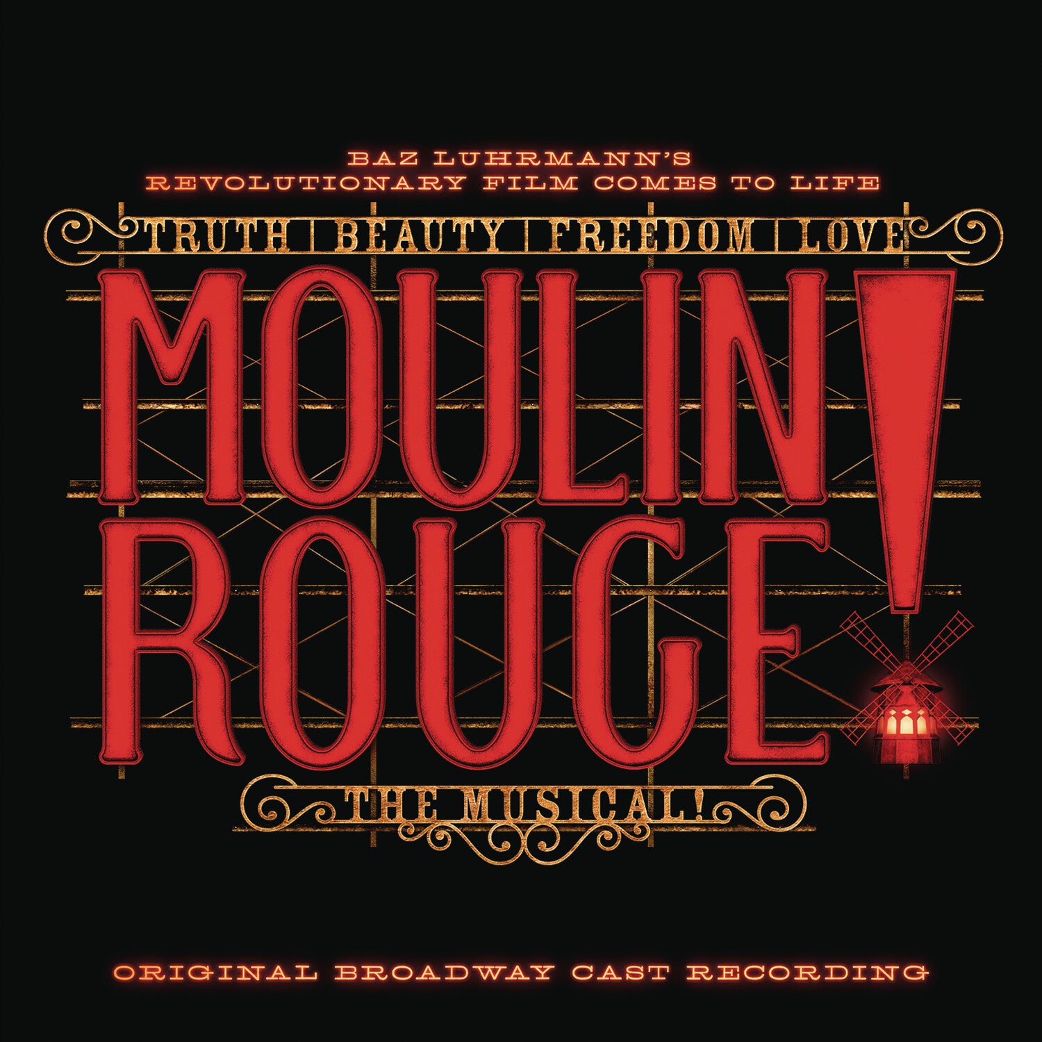 Moulin Rouge: The Musical / O.B.C.R. - Moulin Rouge! The Musical (Original Broadway Cast Recording) (Red Vinyl)