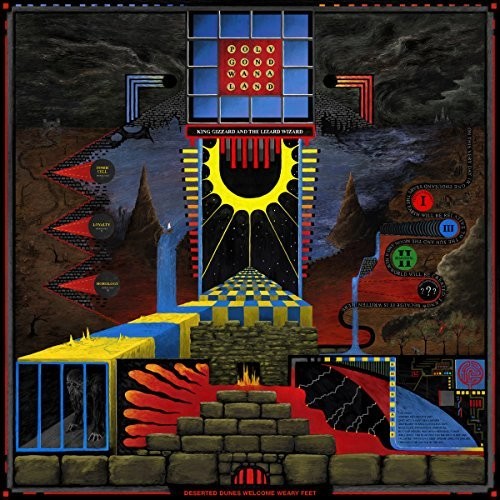 King Gizzard & the Lizard Wizard - Polygondwanaland — vinyl LP album cover