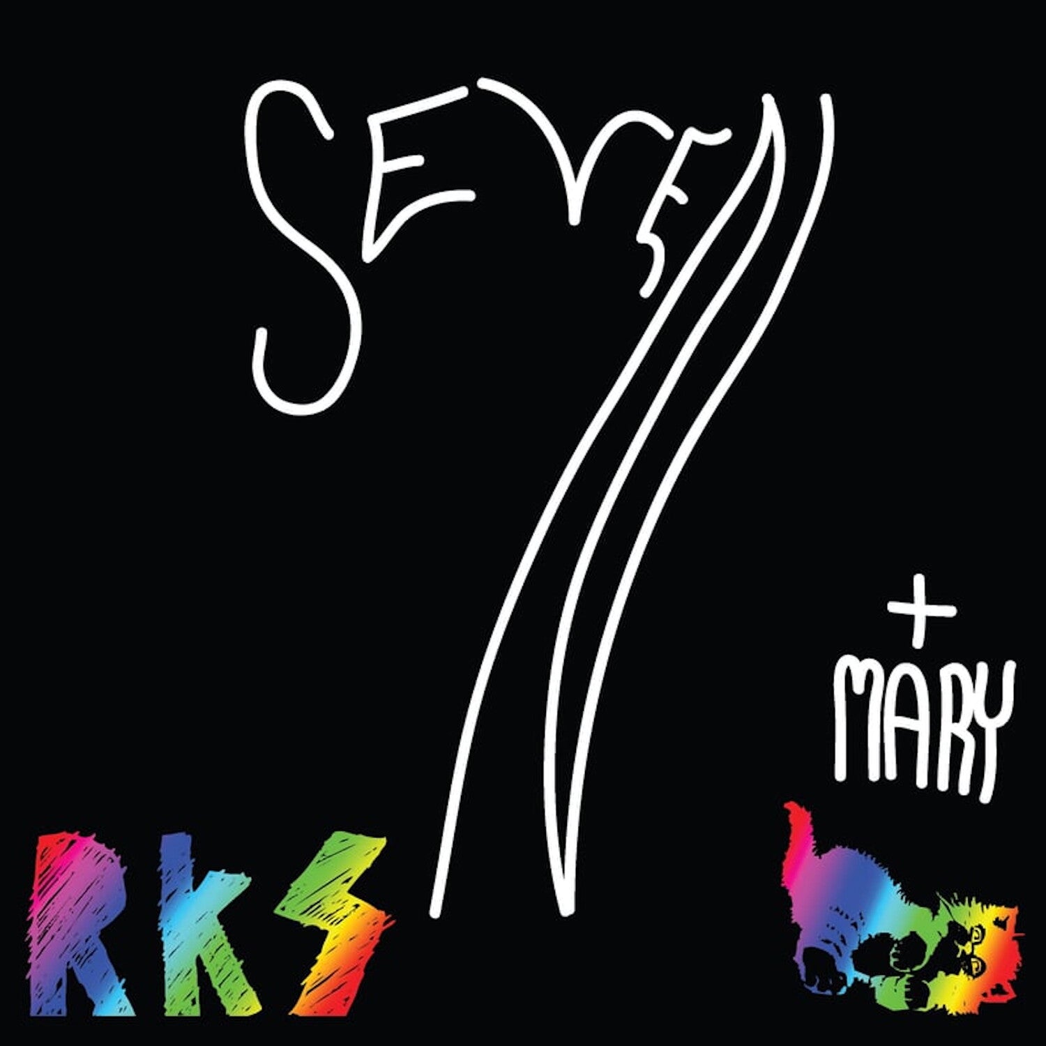 Rainbow Kitten Surprise - Seven + Mary (CD) — CD album cover