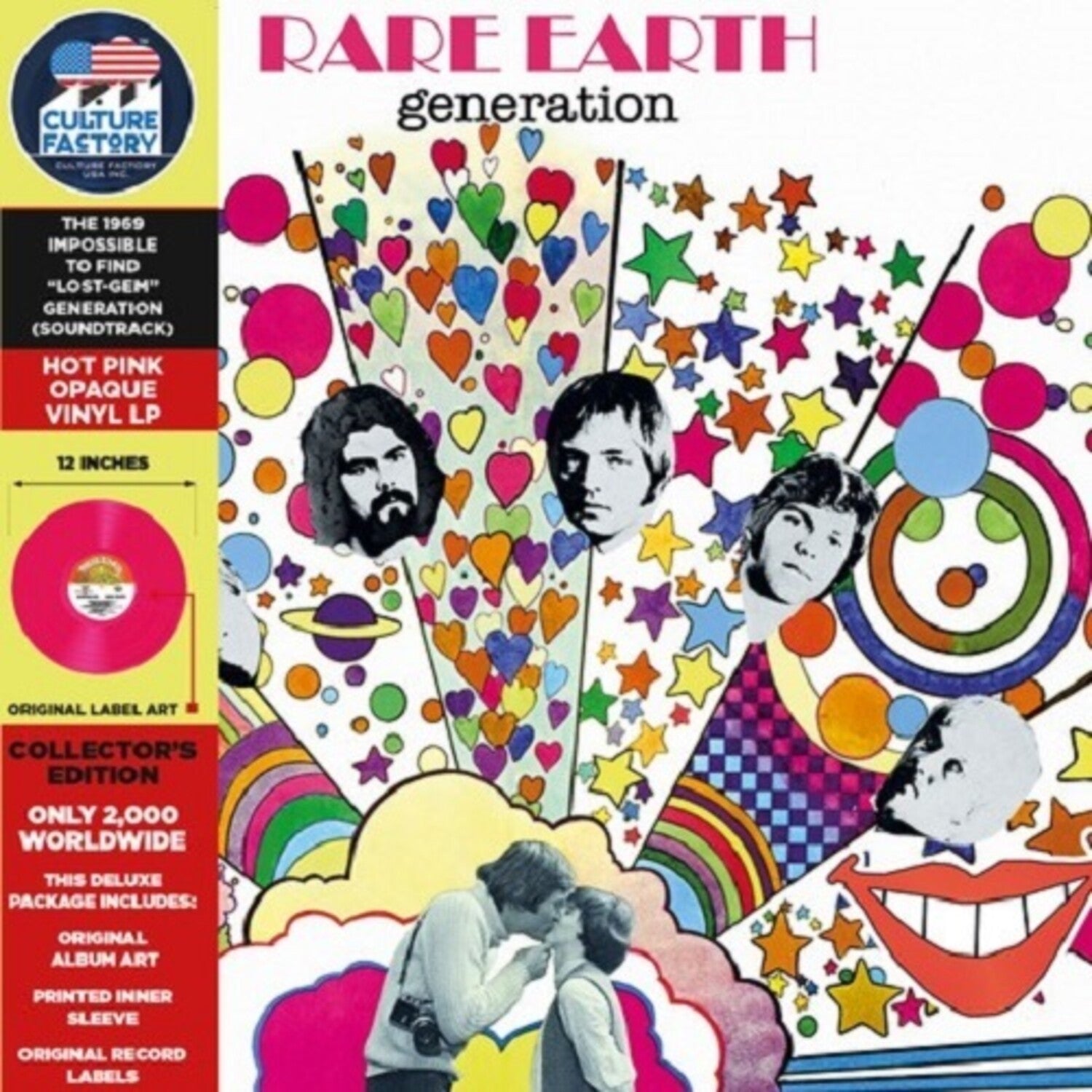 Rare Earth - Generation (Original Soundtrack) (Pink Vinyl)