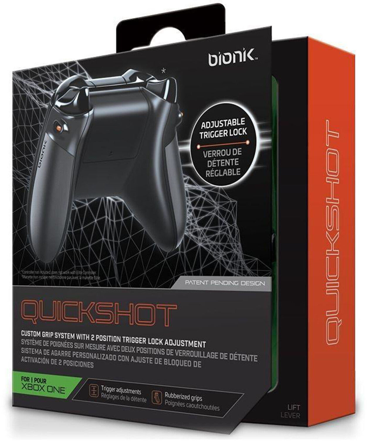 Xbox Accessory: BIONIK Quickshot Controller Grip And Dual Trigger Locks