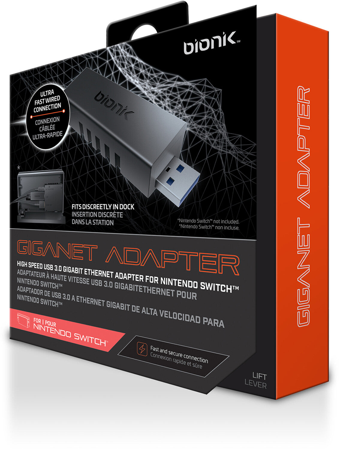 Switch Accessory: Power - BIONIK Giganet High - Speed Ethernet - Adapter