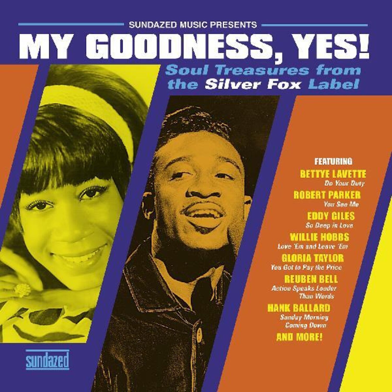 Yes! Soul Treasures From Silver My Goodness / Var - My Goodness, Yes! Soul Treasures From Silver Fox Label (Gold Vinyl)