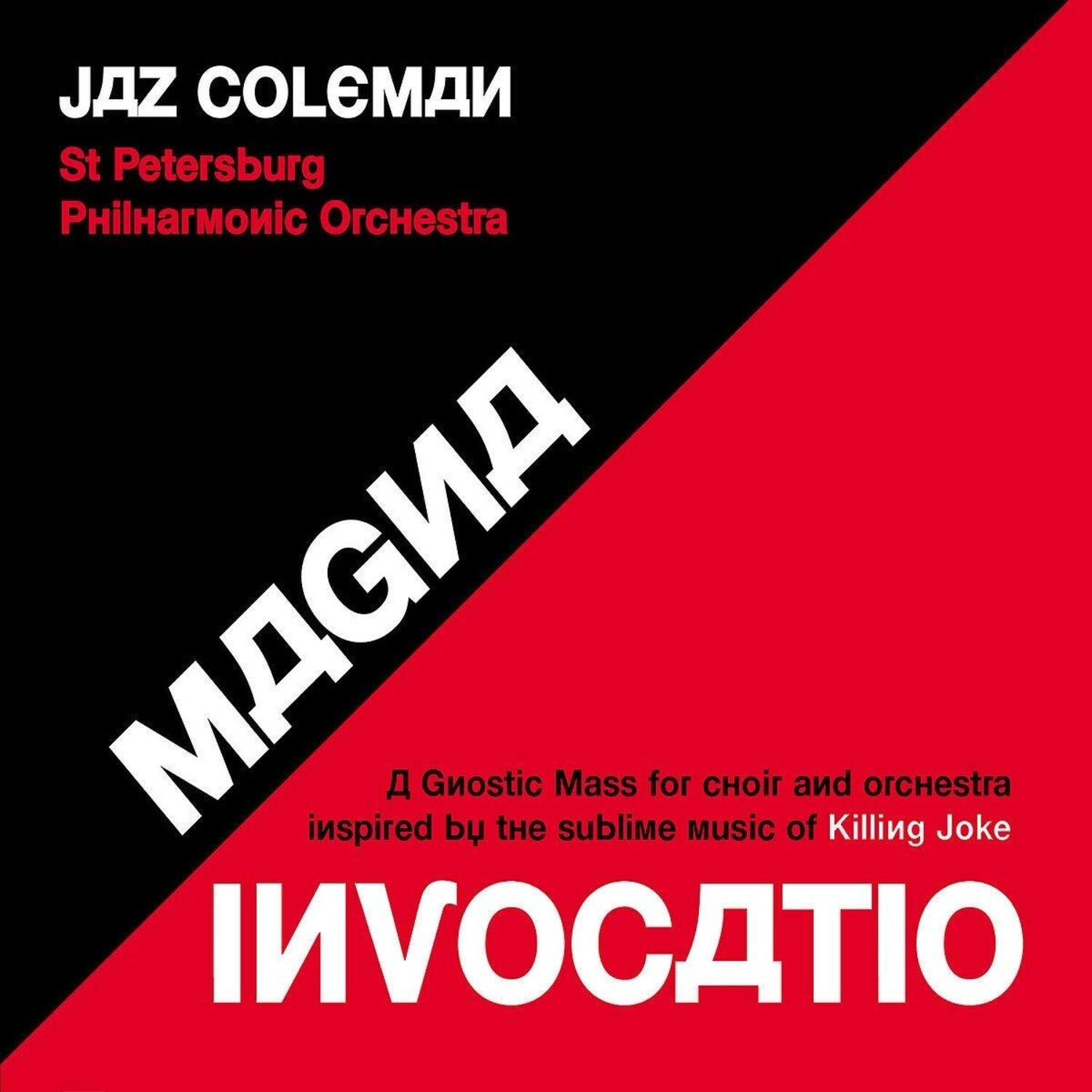 Jaz Coleman - Magna Invocatio - A Gnostic Mass 2xLP (Red Vinyl)