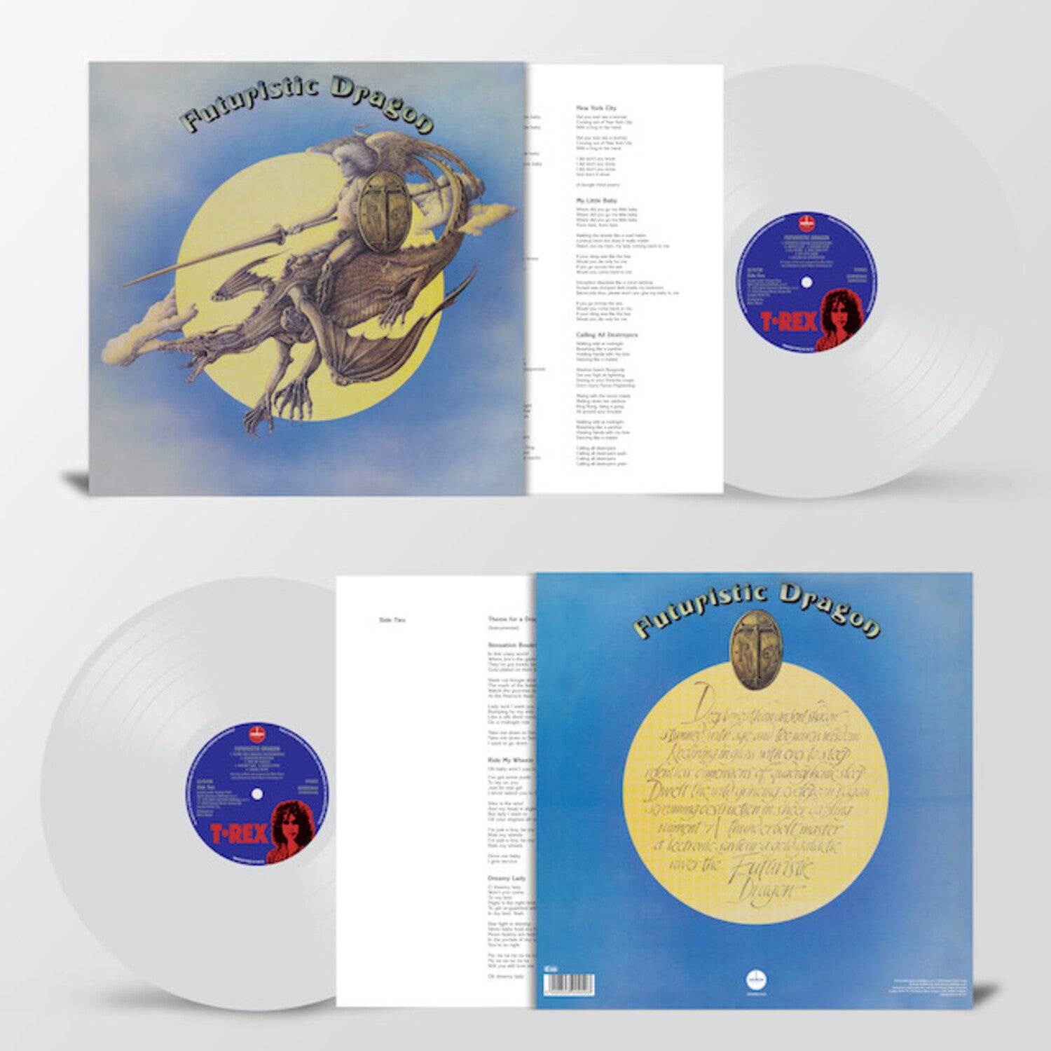 T.Rex - Futuristic Dragon (Clear Vinyl)