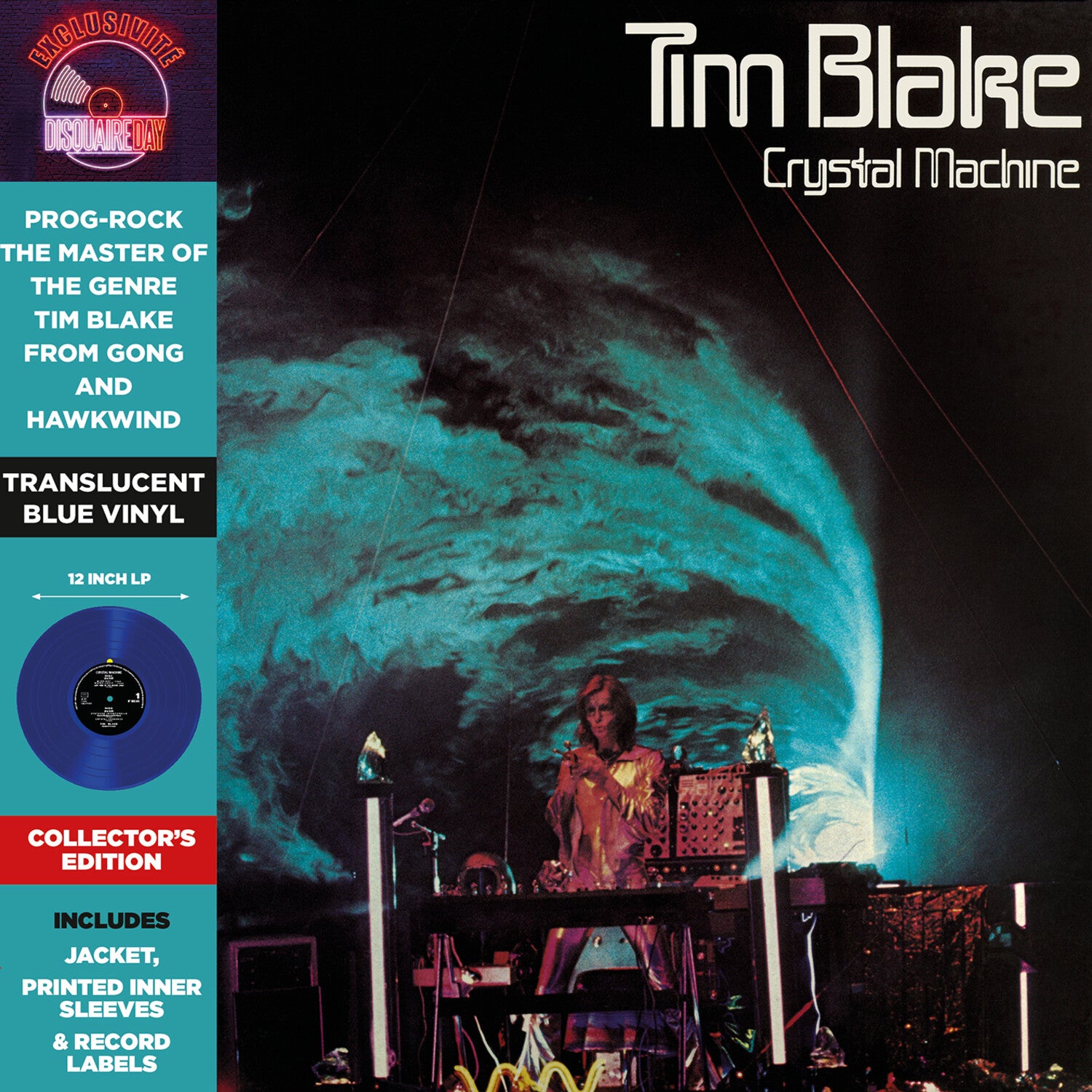 Tim Blake - Crystal Machine (Blue Vinyl)