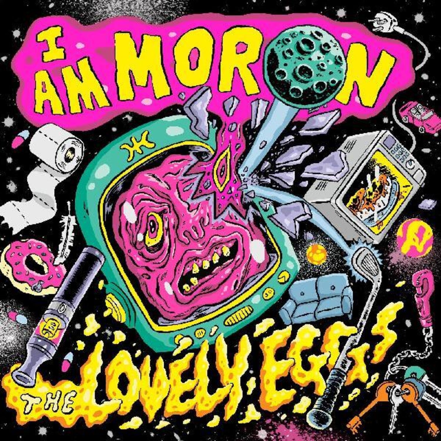 Lovely Eggs - I Am Moron (Yellow Vinyl)