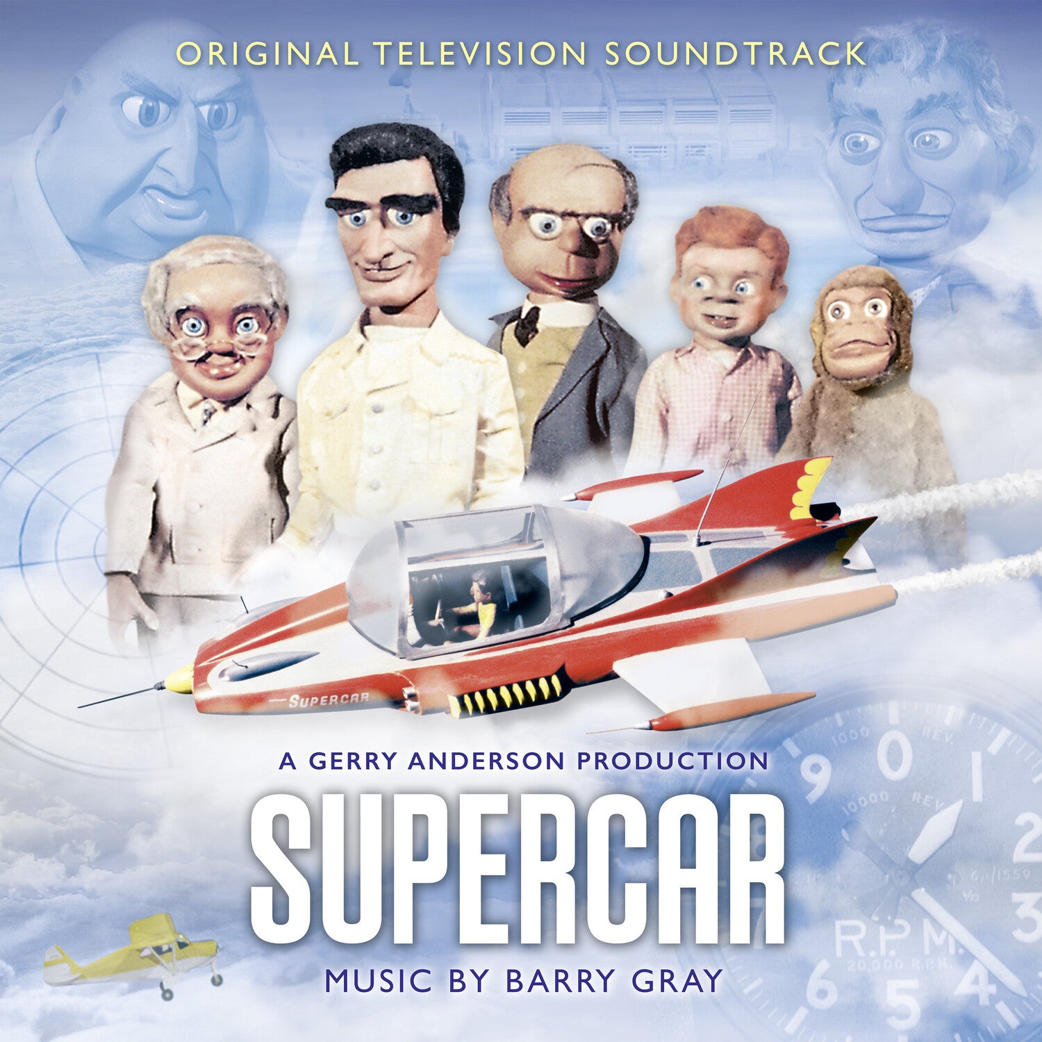 Barry Gray - Supercar (Original Television Soundtrack) 2xLP (Yellow Vinyl)
