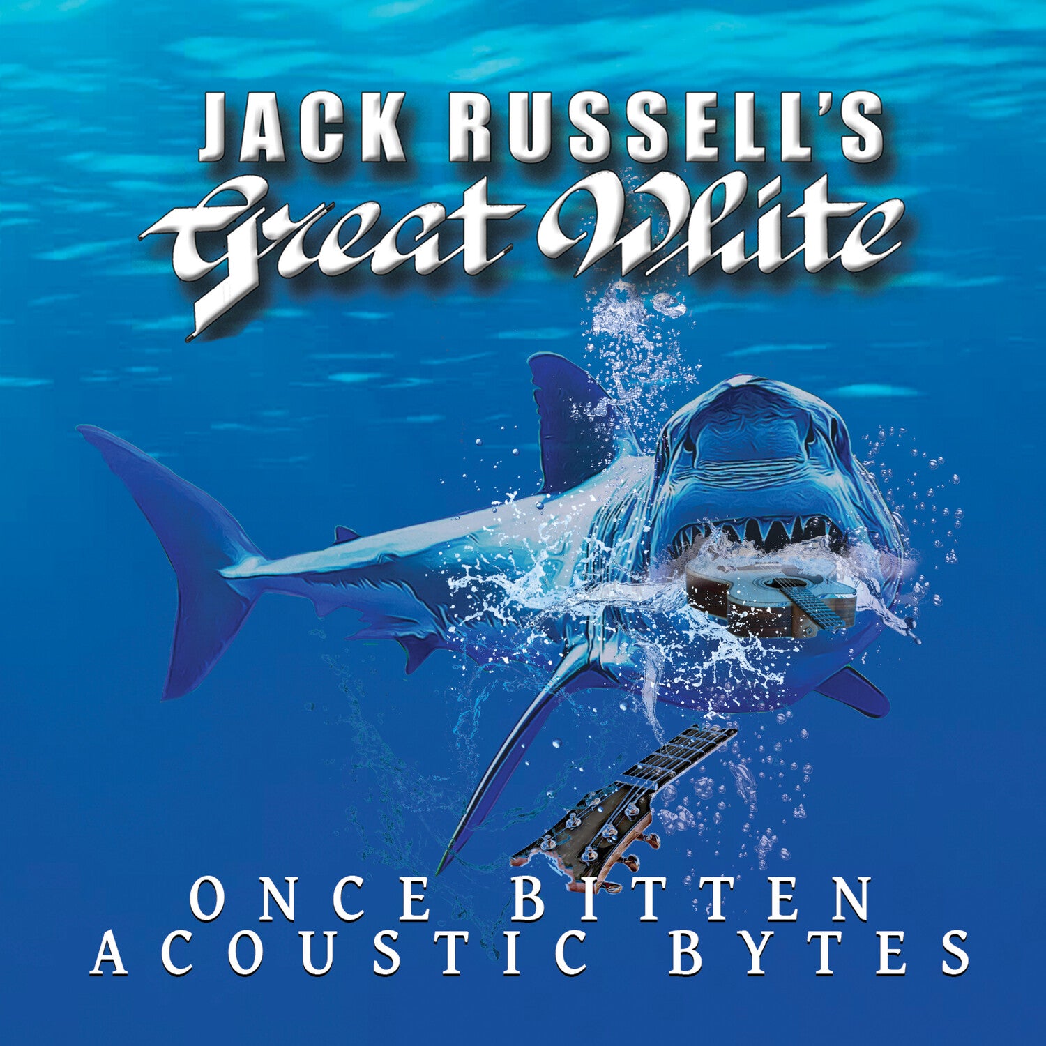 Jack Russell'S Great White - Once Bitten Acoustic Bytes (Blue Vinyl)