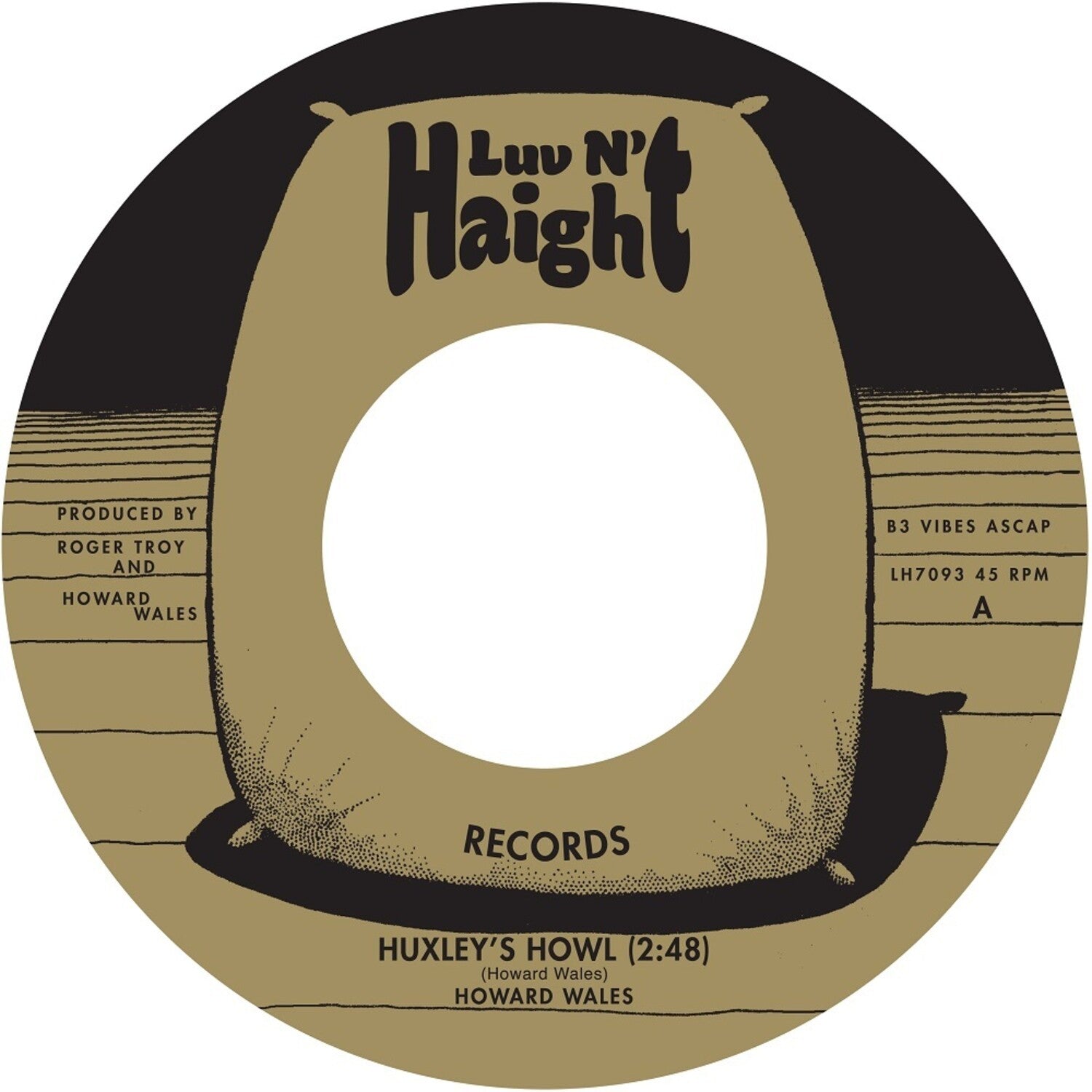 Howard Wales - Huxley's Howl / My Blues