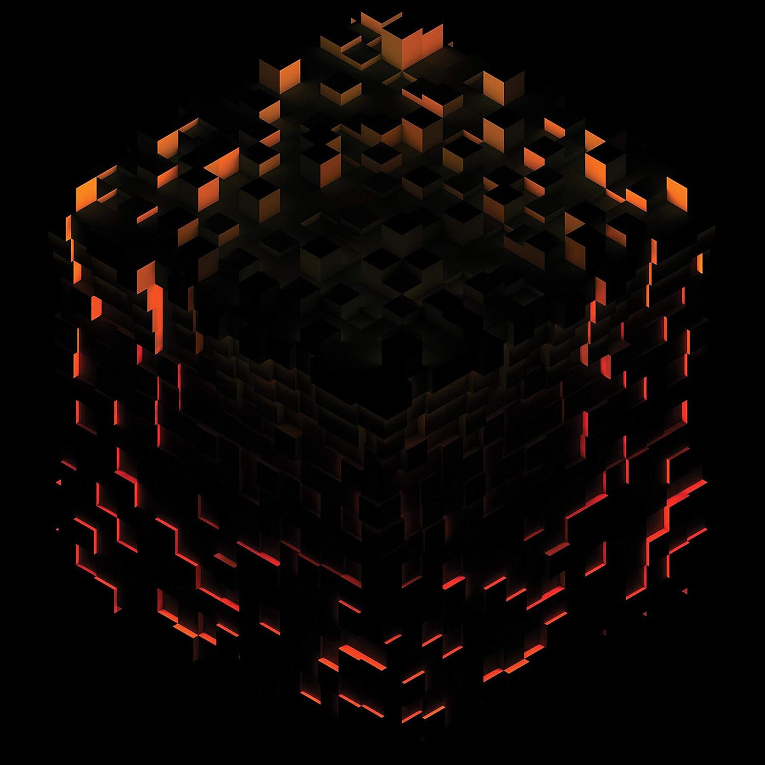C418 - Minecraft Volume Beta - Red Orange & Yellow Splatter 2xLP (Splatter Vinyl)
