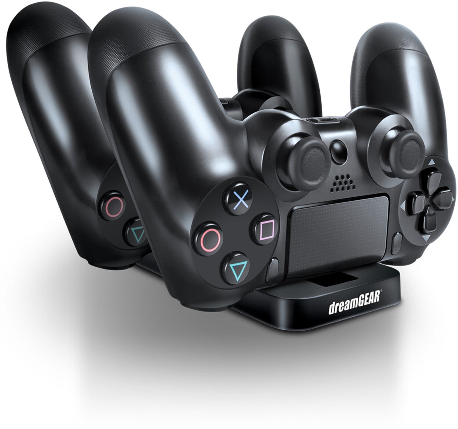 PlayStation 4 Accessory: Power - DreamGear DGPS4 - 6432 Dual Power Dock Controllers Charging Dock - : Compatible with