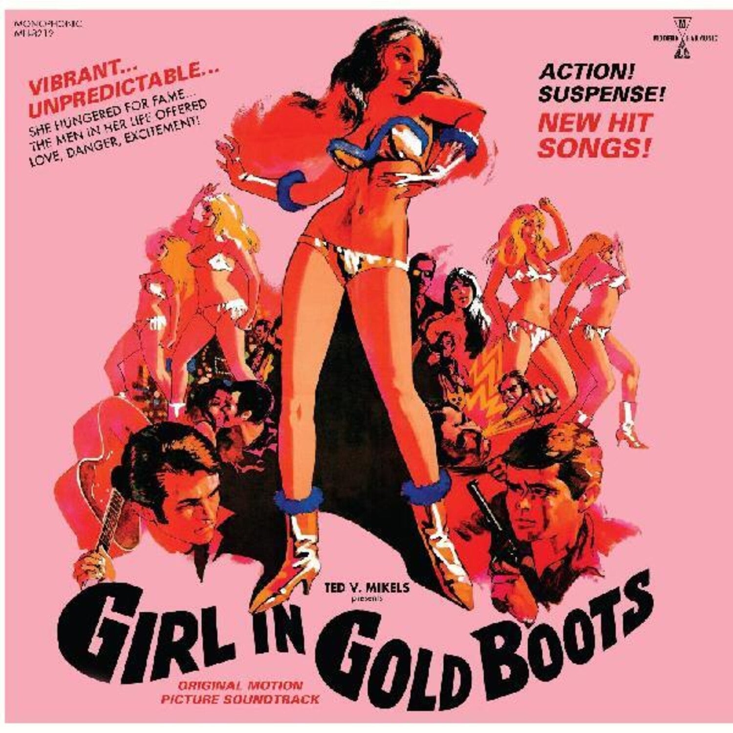 Girl in Gold Boots (Original Motion Picture) - Girl in Gold Boots (Original Motion Picture Soundtrack) 2xLP (Gold Vinyl)