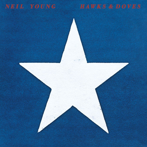 Neil Young - Hawks & Doves — vinyl LP album cover