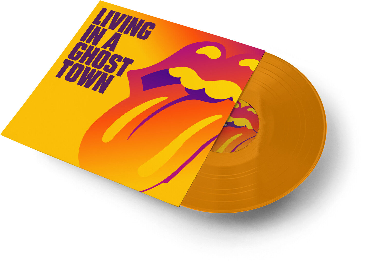 Rolling Stones - Living In A Ghost Town (Orange Vinyl)