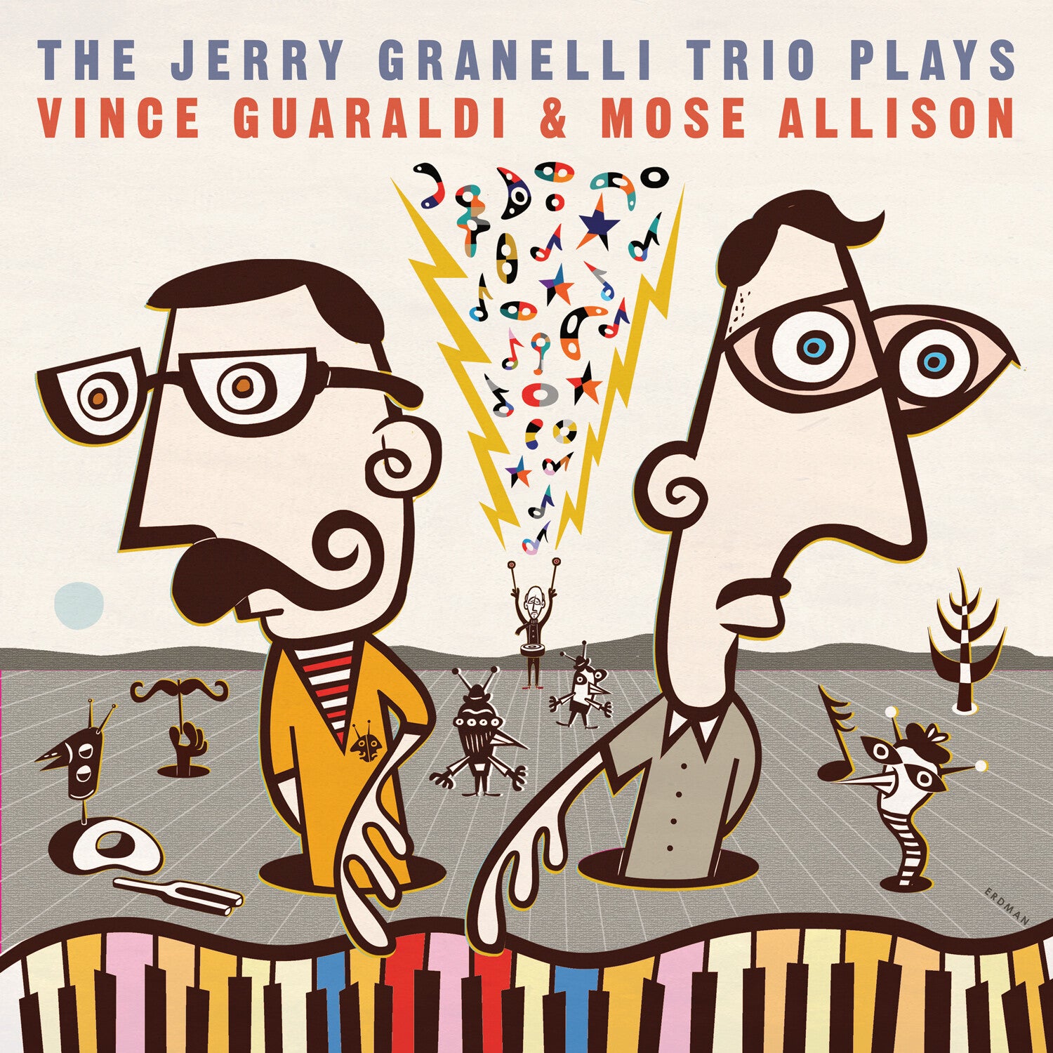 Jerry Granelli Trio - The Jerry Granelli Trio Plays The Music Of Vince Guaraldi & Mose Allison (Blue Vinyl)