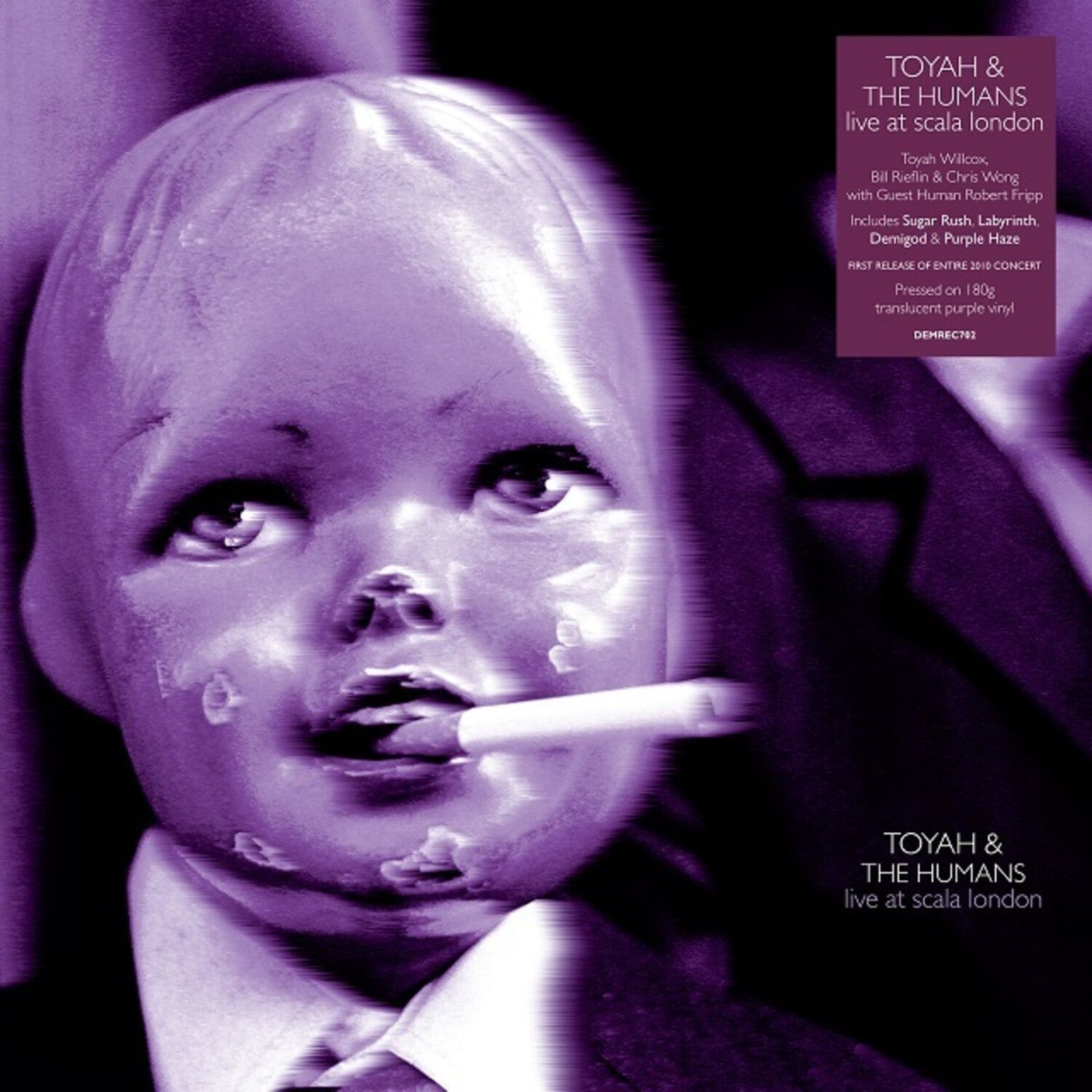 Toyah & the Humans - Live At The Scala 2010 2xLP
